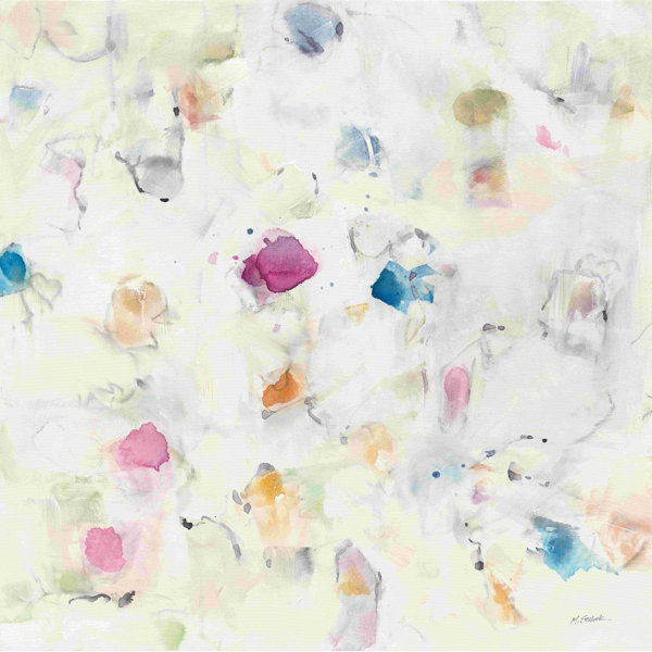 Orren Ellis Glitterati II Wrapped Canvas Painting Wayfair